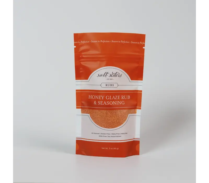 S.A.L.T. Sisters Honey Glaze Rub & Seasoning 3oz