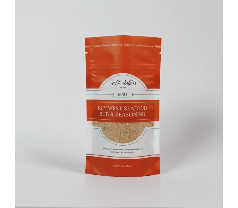S.A.L.T. Sisters Key West Seafood Rub & Seasoning- 3 oz