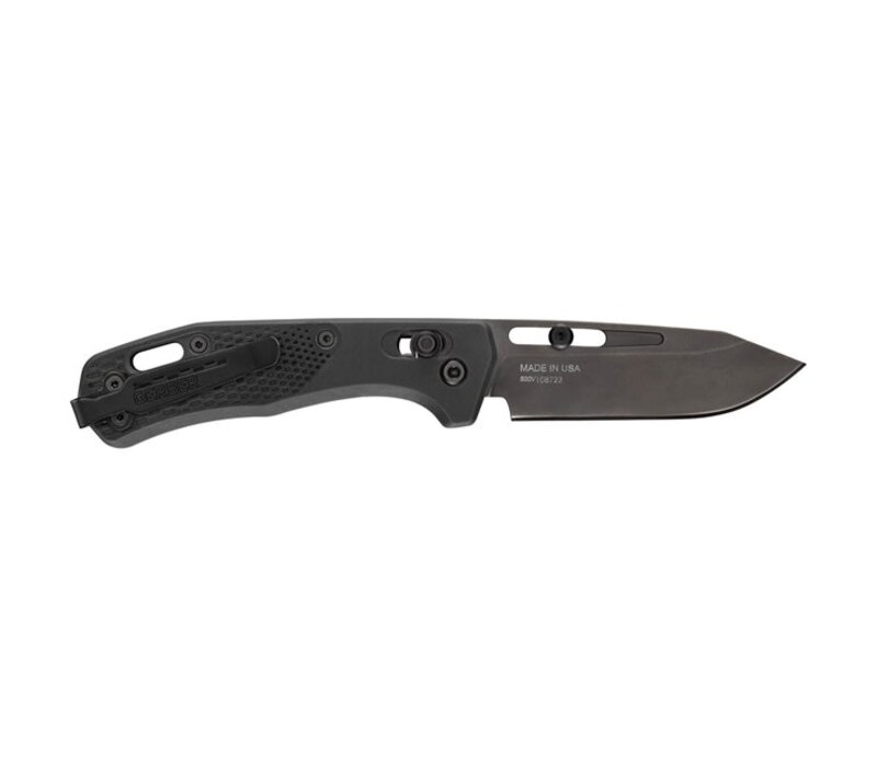 Gerber Assert Pivot Lock Black, CPM S30V, Black Nylon Handle