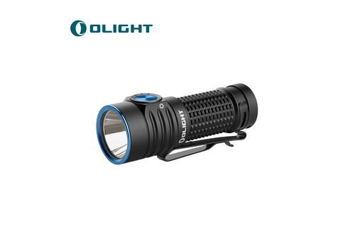Olight Olight Baton Turbo Compact EDC Flashlight with Long-Range Beam, Black