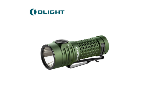 Olight Olight Baton Turbo Compact EDC Flashlight with Long-Range Beam, OD Green