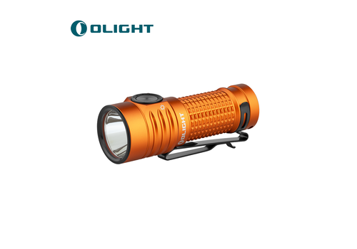 Olight Olight Baton Turbo Compact EDC Flashlight with Long-Range Beam, Orange