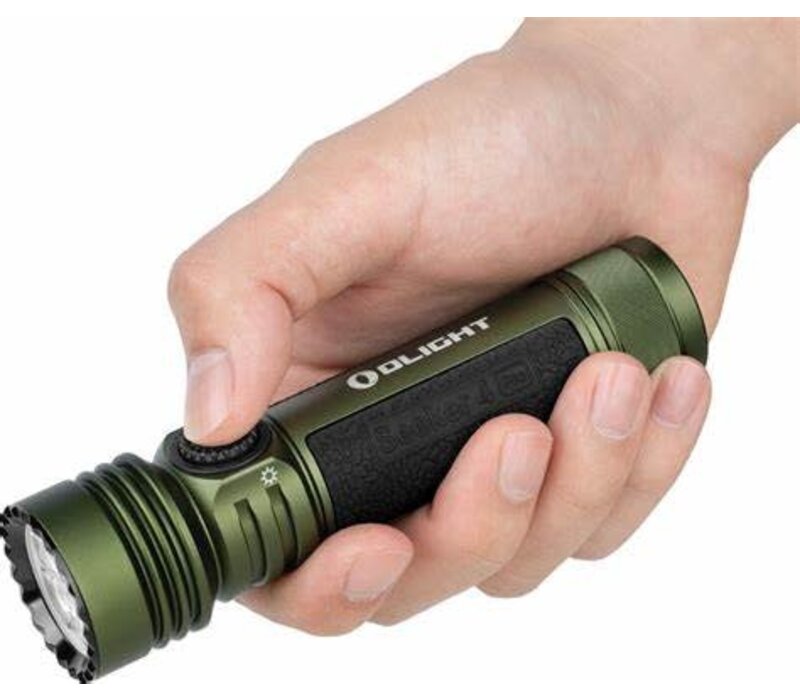 Olight, Seeker 4 Pro High Power Flashlight, OD Green