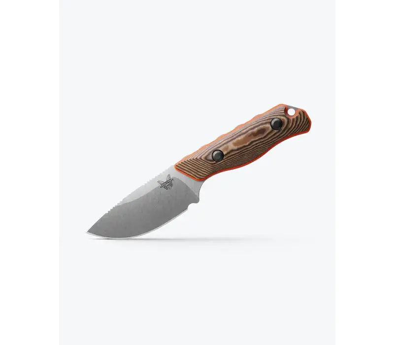 Benchmade Hidden Canyon, CPM S90V, Richlite & Orange G10 Handle