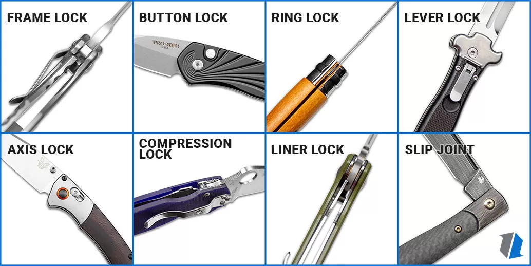 Folding Knife Mechanisms Explained: Comparing Lockbacks, Liner Locks, and Frame Locks