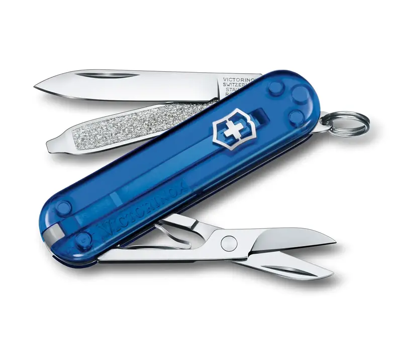Victorinox Classic SD Transparent, Deep Ocean