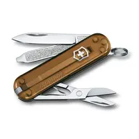 Victorinox Classic SD Transparent, Chocolate Fudge