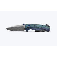 Benchmade, Mini Adira Damasteel Bifrost, Custom G-Carta Thermocline