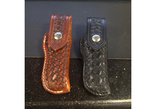 A&M Leather A&M Leather Hunter sheath, Full Flap Snap
