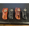 A&M Leather A&M Leather, #14 Vertical Trapper Sheath with Texas Star