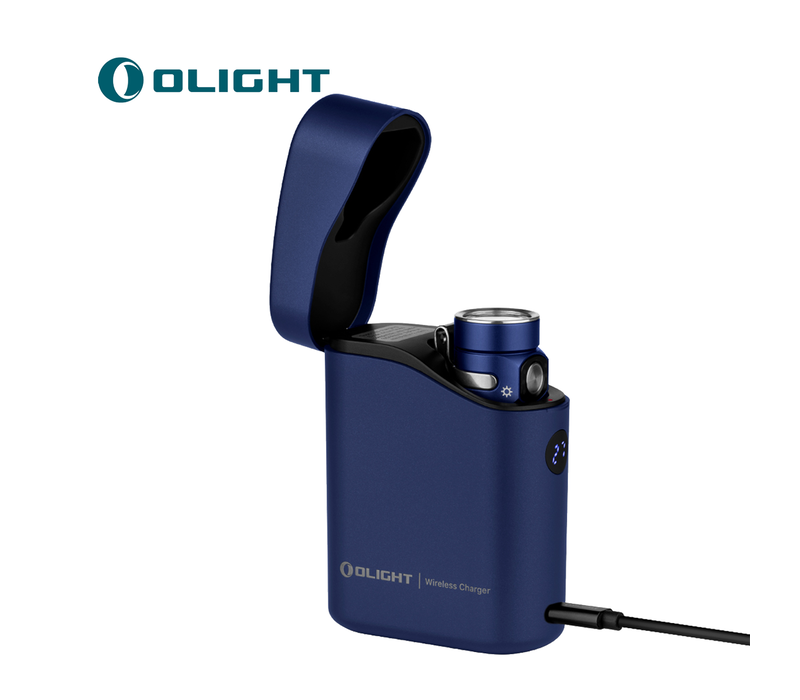 Olight, Baton 4 Premium Edition Powerful EDC Flashlight, Blue