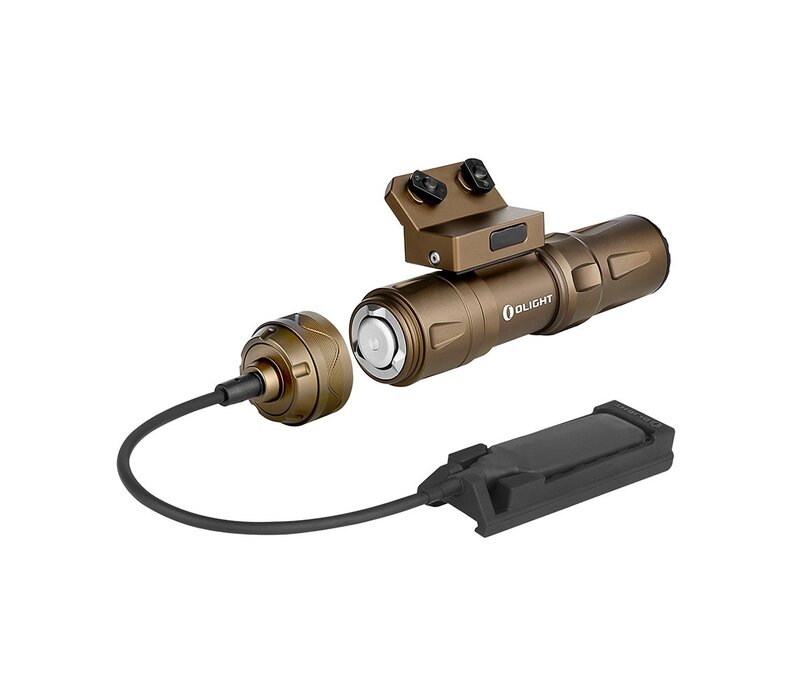 Olight, Odin Mini Tactical Light with M-Lok Mount and Remote Switch, Tan