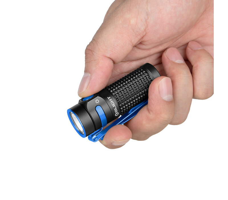 Olight, Baton 4 Premium Edition Powerful EDC Flashlight, Black