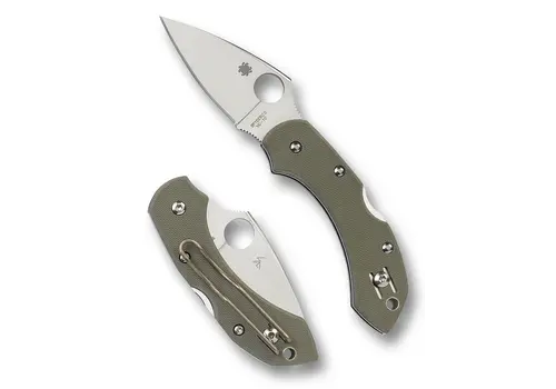 Spyderco Knives Spyderco, Dragonfly, Foliage Green G10 Handle and VG10