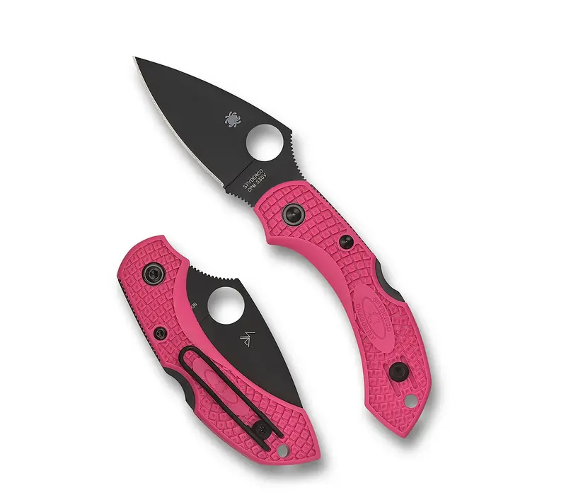 Spyderco, Dragonfly 2 Pink FRN, Black CPM S30V
