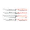 Wusthof Wusthof, Classic 4 Piece Steak Knife Set, Pink Himalayan Salt Wusthof Wusthof, Classic 4 Piece Steak Knife Set, Pink Himalayan Salt