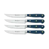 Wusthof Wusthof, Classic 4 Piece Steak Knife Set, Wild Blueberry Wusthof Wusthof, Classic 4 Piece Steak Knife Set, Wild Blueberry