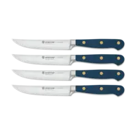 Wusthof, Classic 4 Piece Steak Knife Set, Wild Blueberry