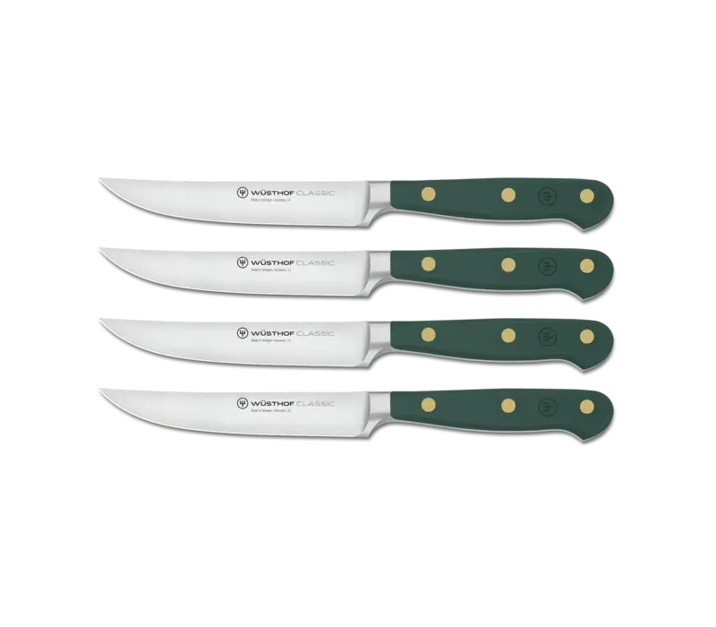 Wusthof, Classic 4 Piece Steak Knife Set, Rosemary