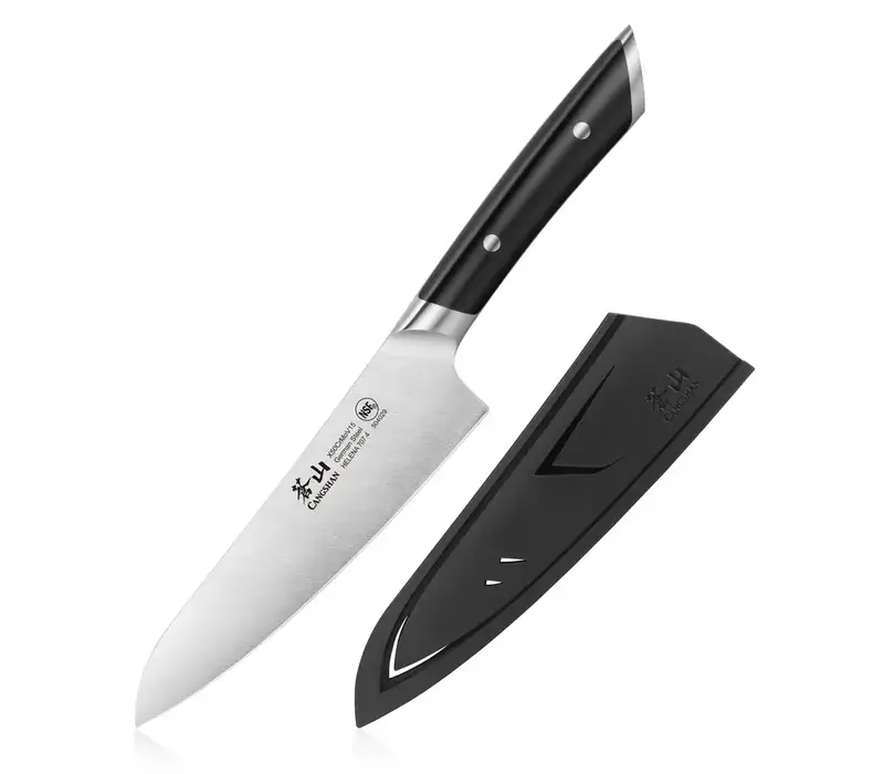 Cangshan Helena 5 1/2" Asian Utility, Black Handle