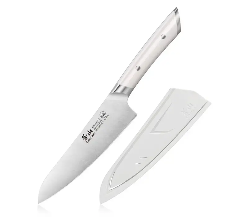 Cangshan Helena 5 1/2" Asian Utility White Handle