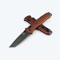 Benchmade Bailout, Battlewash Magnacut Steel, Burnt Copper Aluminum