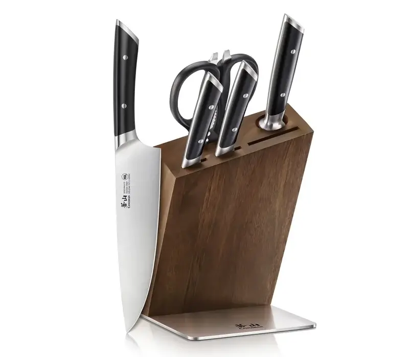 Cangshan, Helena Black 6pc HUA Set Block Set, German Steel