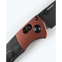 Benchmade Mini Crooked River, Magnacut, Burnt Copper Al and Black Micarta
