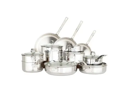Clipper Corp/Viking Viking 3-Ply  Stainless 17pc Cookware set