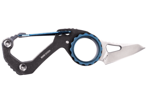 CRKT CRKT, Compano Carabiner Blue, 8CR13MOV