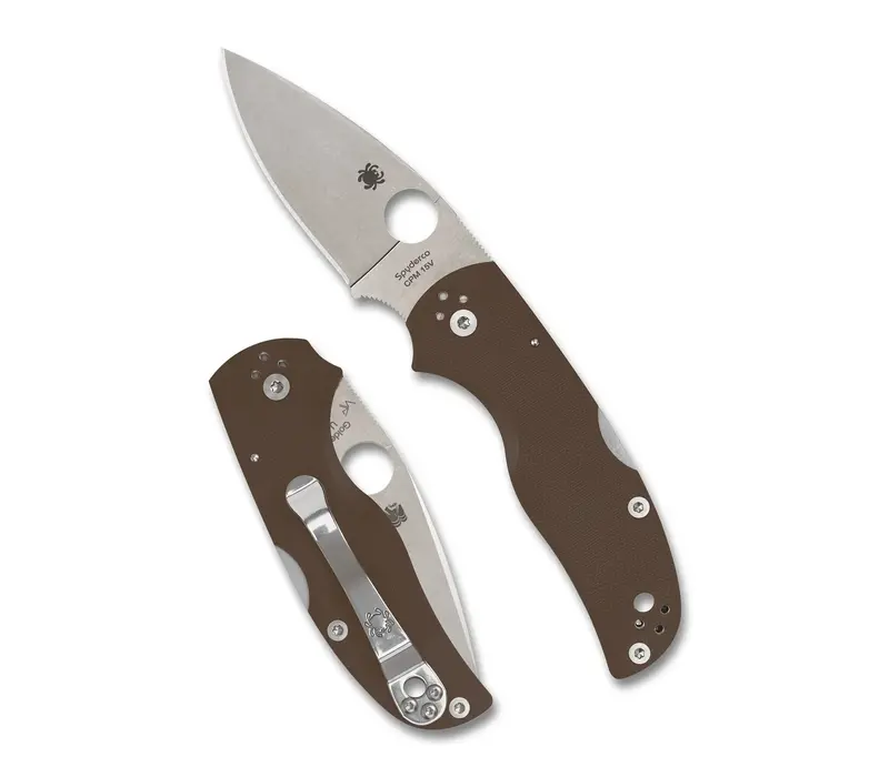 Spyderco Native 5, Brown G10, CPM 15V SPRINT RUN