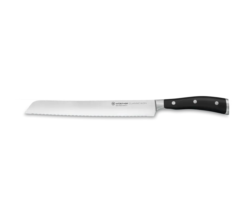 Wusthof Classic Ikon 9" Double Serrated Bread Knife