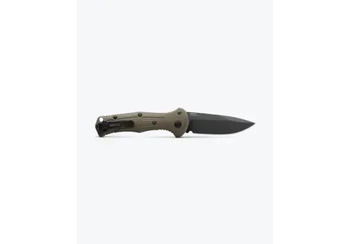Benchmade Benchmade Mini Claymore Auto Drop Point, Ranger Green Grivory, CPM D2