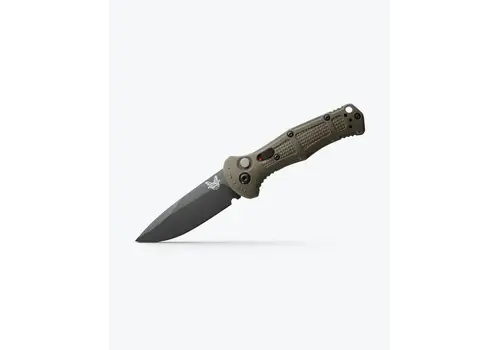 Benchmade Benchmade Mini Claymore Auto Drop Point, Ranger Green Grivory, CPM D2
