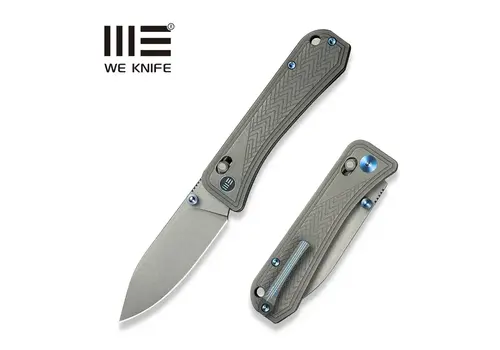 WE Knife Co. WE Knives Bougie Banter, Crossbar Lock, Titanium, CPM S45VN