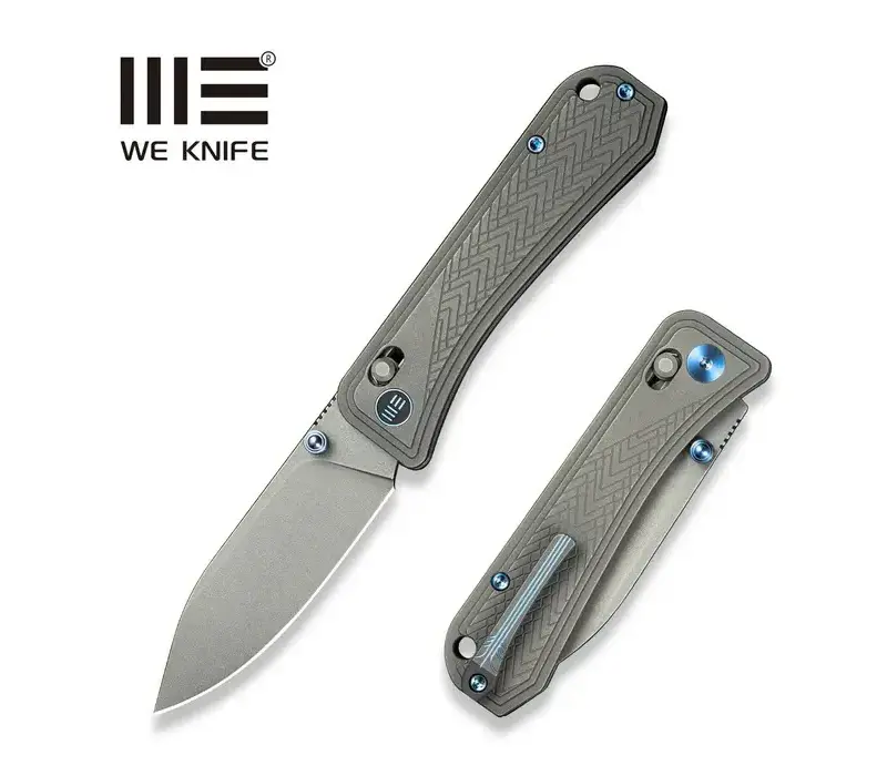 WE Knives Bougie Banter, Crossbar Lock, Titanium, CPM S45VN