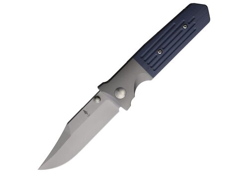 Terrain 365 Terrain 365 STS-ATB Frame Lock, Dendritic Cobalt Steel, Gray G10 Handle