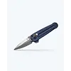 Benchmade Benchmade Lowden, Axis Flipper, M390 Steel, Crater Blue Aluminum Handle