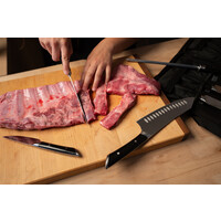 Cangshan, HELENA White 9 Piece BBQ Knife Set with Black Bag