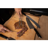 Cangshan, HELENA White 9 Piece BBQ Knife Set with Black Bag