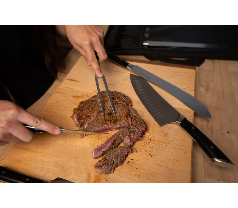 Cangshan Helena 9pc BBQ Knife Bag Set Black