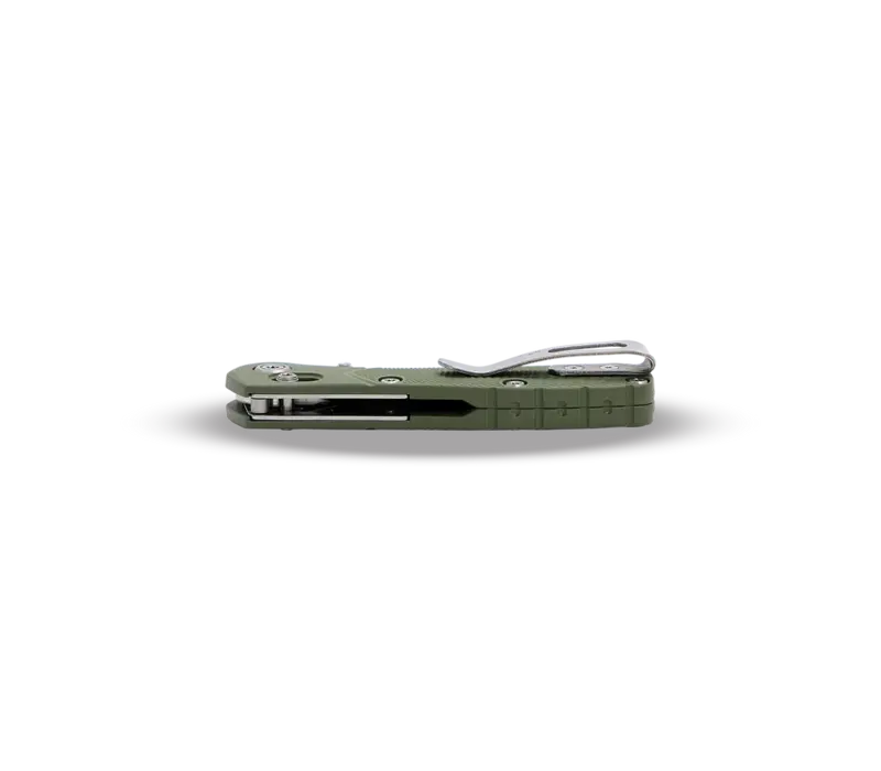 Buck Mini Range Pro, Green GRN Handle, 154CM Steel