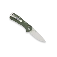 Buck Mini Range Pro, Green GRN Handle, 154CM Steel