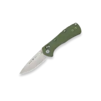 Buck Mini Range Pro, Green GRN Handle, 154CM Steel