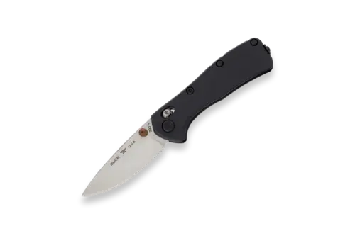 Buck Buck Mini Range Elite, Black Aluminum Handle, CPM Magnacut