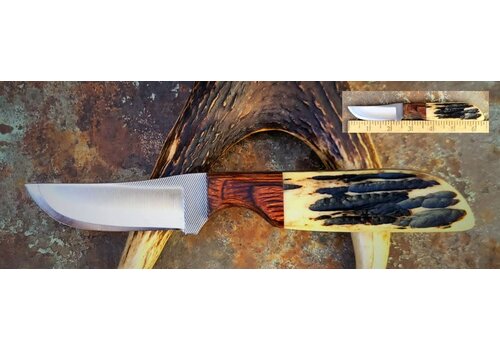 Anza Knives Anza, 149W WK3R-Walnut-LJ Bone