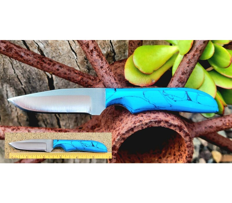Anza, 8F Bambino Turquoise Pancake Sheath