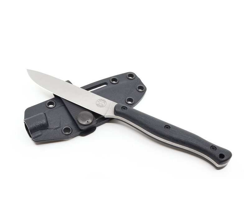 White River, Exodus 4 Black Micarta, CPM S35VN