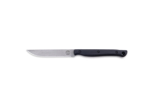 White River Knife & Tool White River Exodus 3 Black Canvas Micarta, CPM S35VN