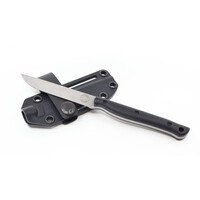 White River Exodus 3 Black Canvas Micarta, CPM S35VN